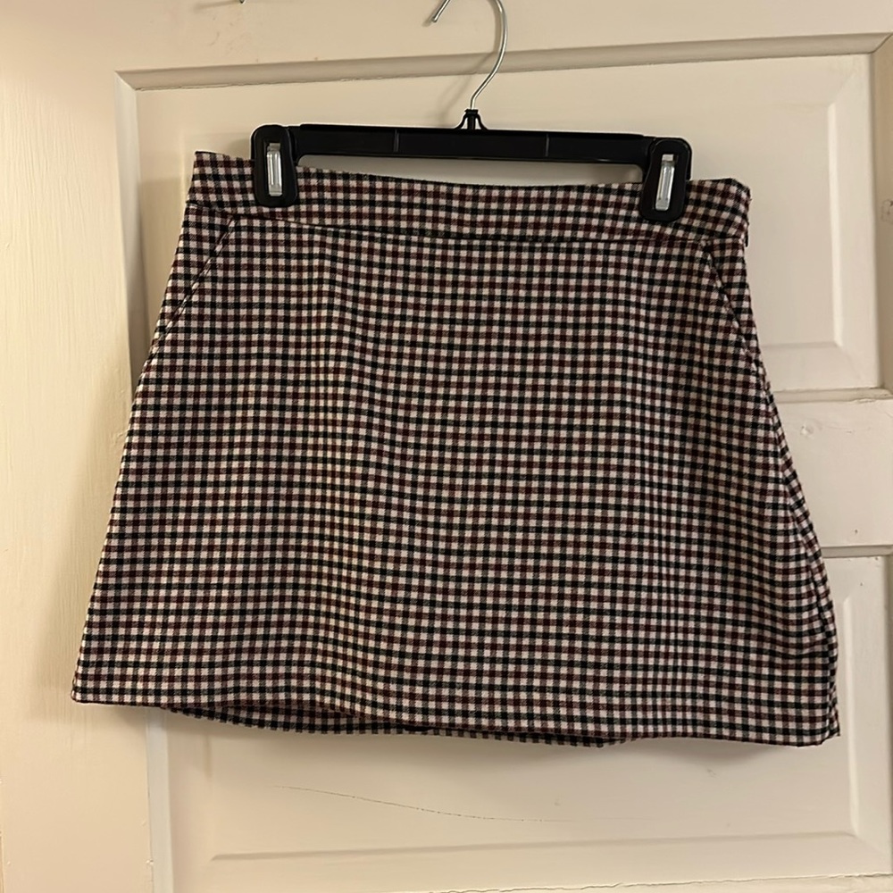 Abercrombie Plaid Skort